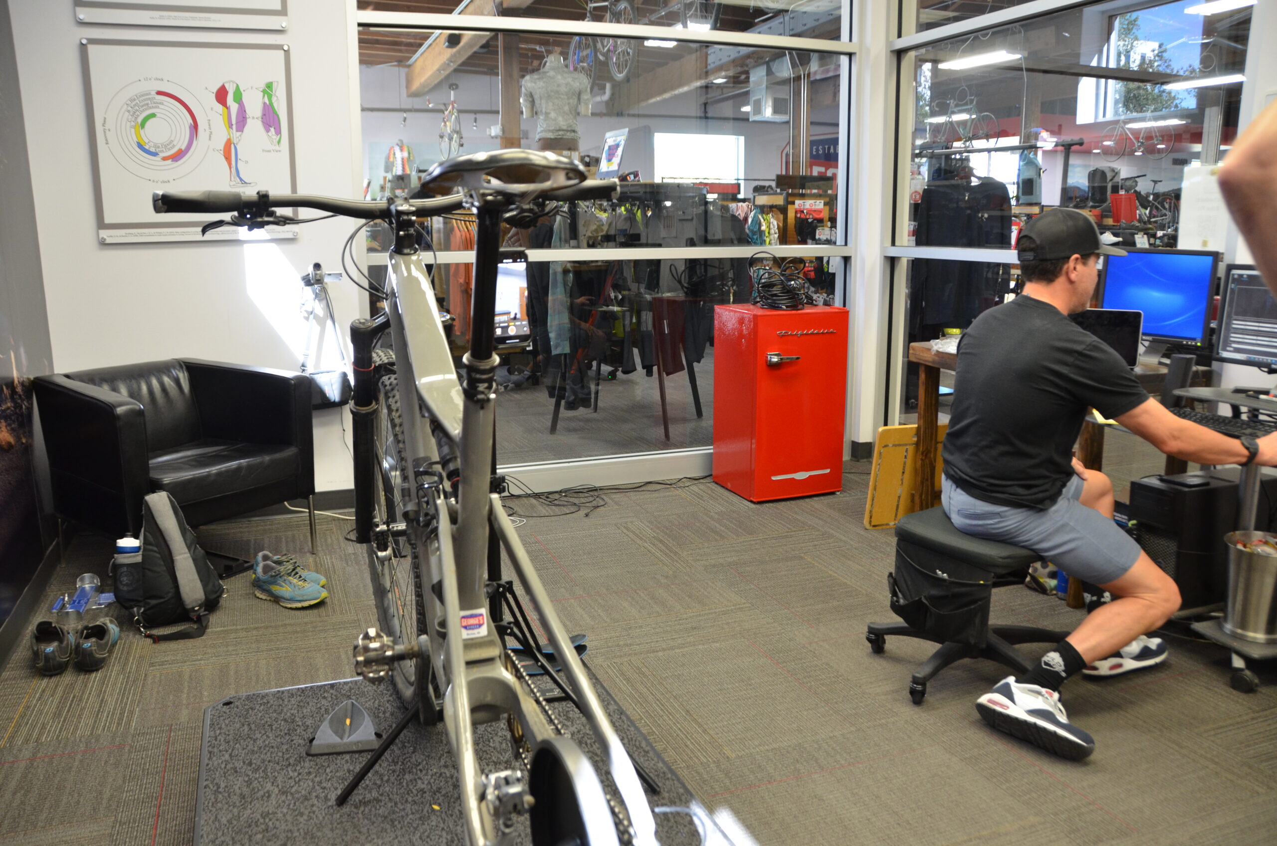 Bike fitting and biomechanics assessment at On the Bike.